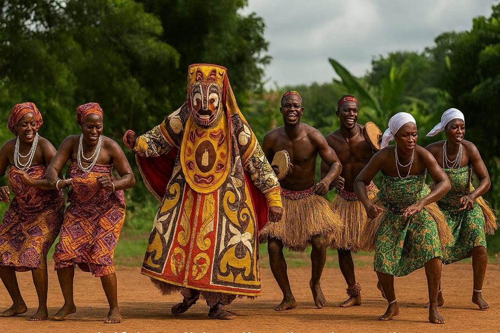 Vielfalt traditioneller Tänze in Benin